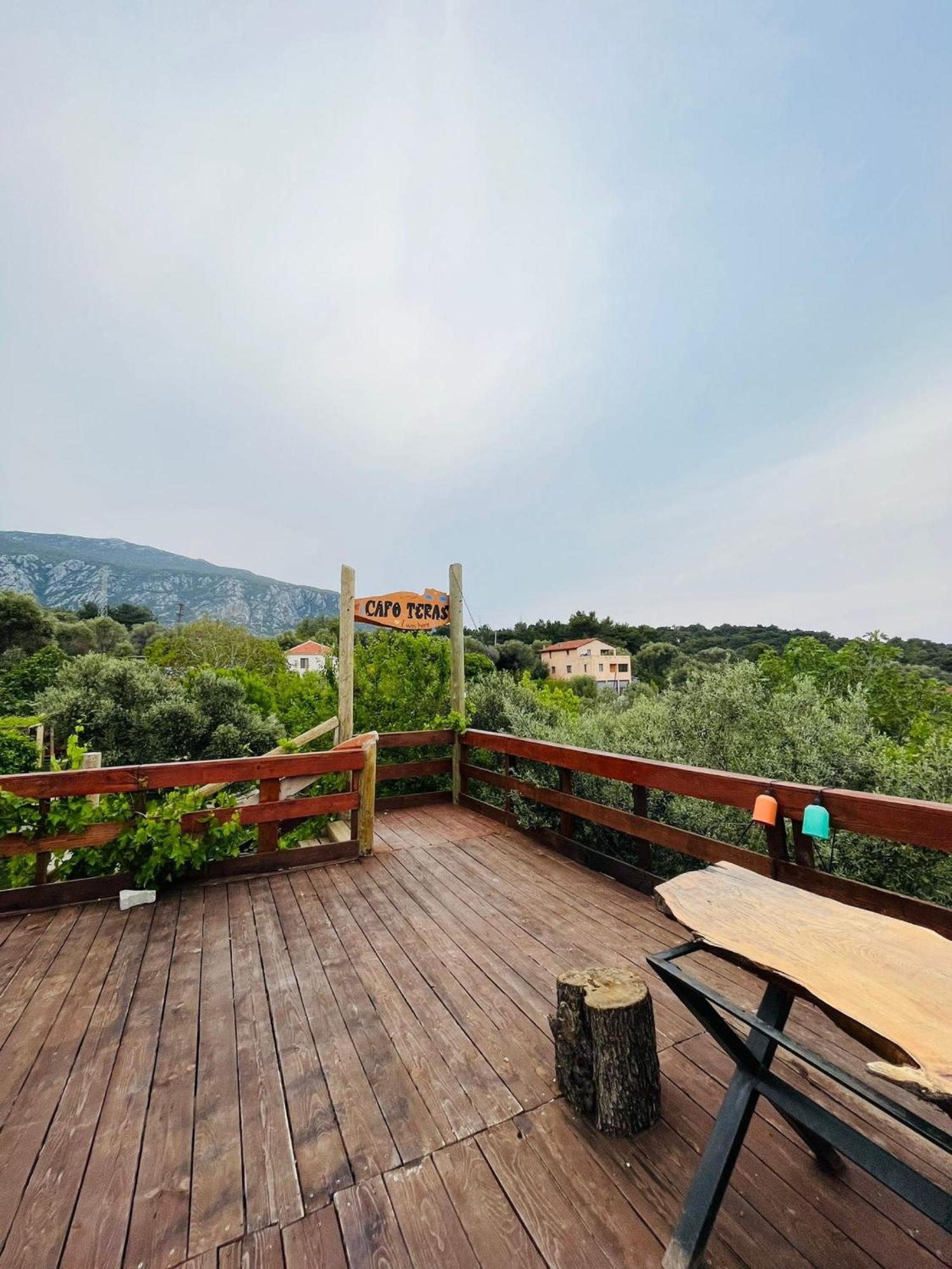 Вилла Tiny House Framed By Nature Near Sea In Karaburun Измир Экстерьер фото